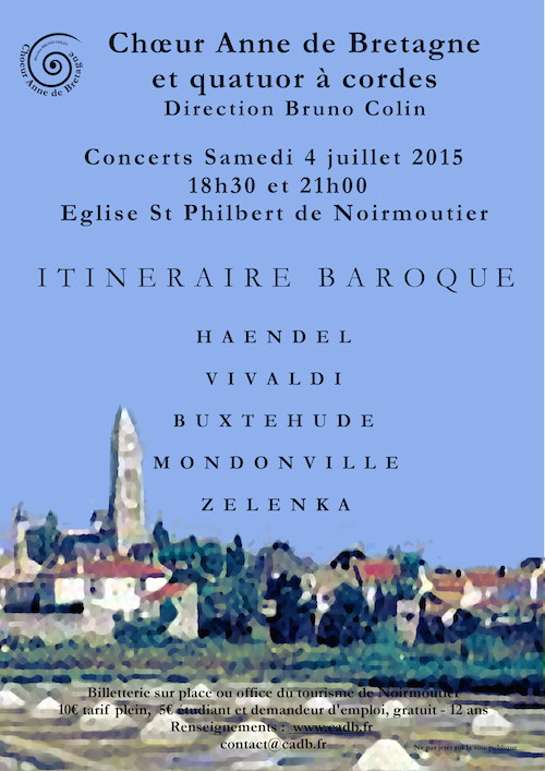 Affiche Noirmoutier 2015