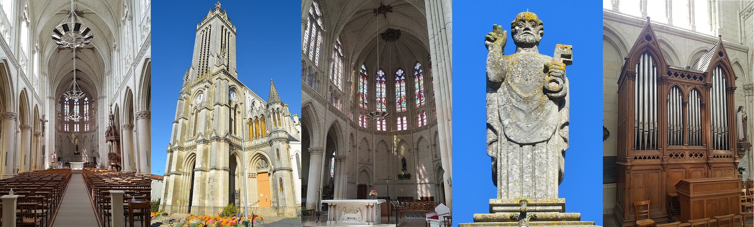 illustrations Cholet Église Saint Pierre